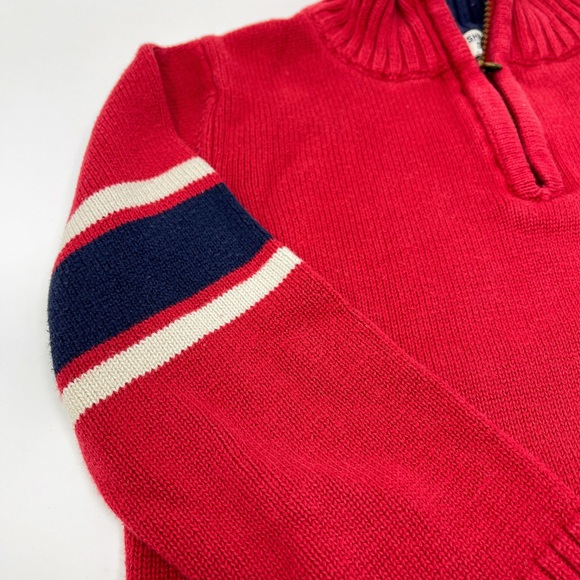 Oshkosh Boys’ Red Knit Pullover Sweater size 6/7T - Picture 2 of 4
